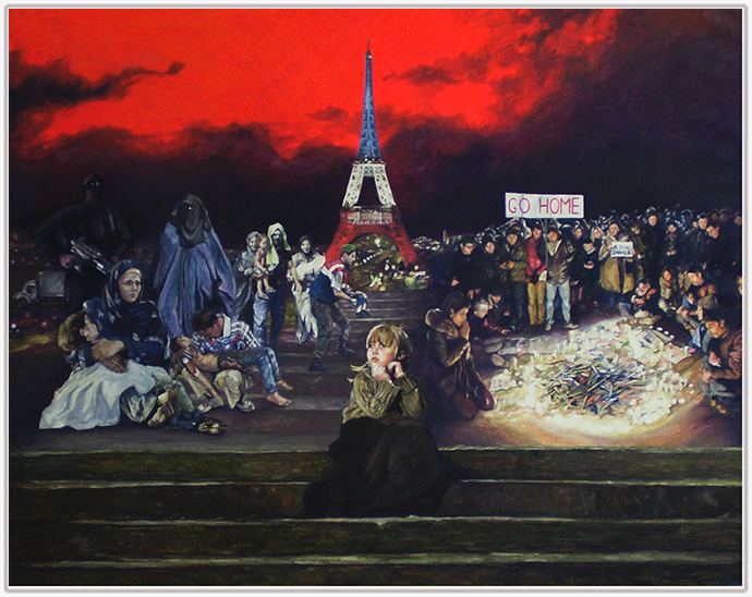 On  the  threshold (Sur  le  seuil)